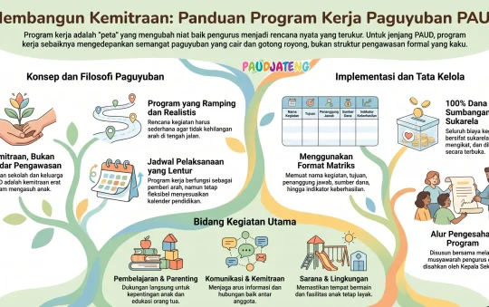 Contoh Program Kerja Komite/POMG PAUD Satu Tahun