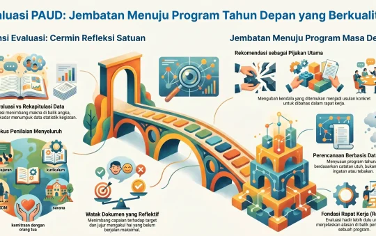 Laporan Evaluasi Penyelenggaraan PAUD/TK Pembelajaran Tahun Lalu