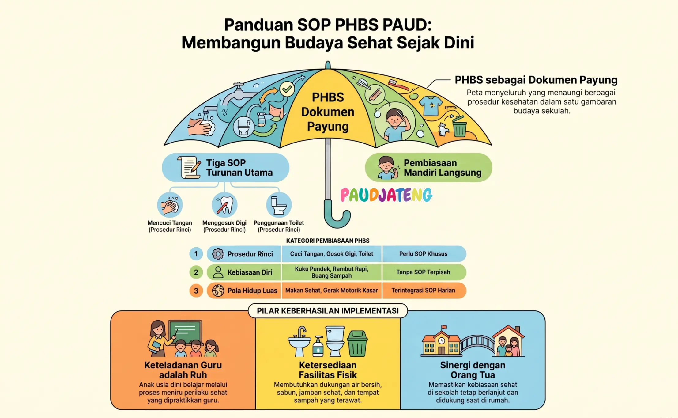 Membiasakan Hidup Bersih dan Sehat Anak Usia Dini dengan SOP PHBS Membiasakan Hidup Bersih dan Sehat Anak Usia Dini dengan SOP PHBS