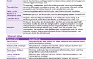 Contoh SOP Pertemuan Orang Tua (Parenting Education PAUD)
