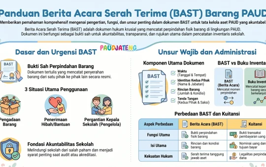 Dokumen BAST–Berita Acara Serah Terima Barang PAUD