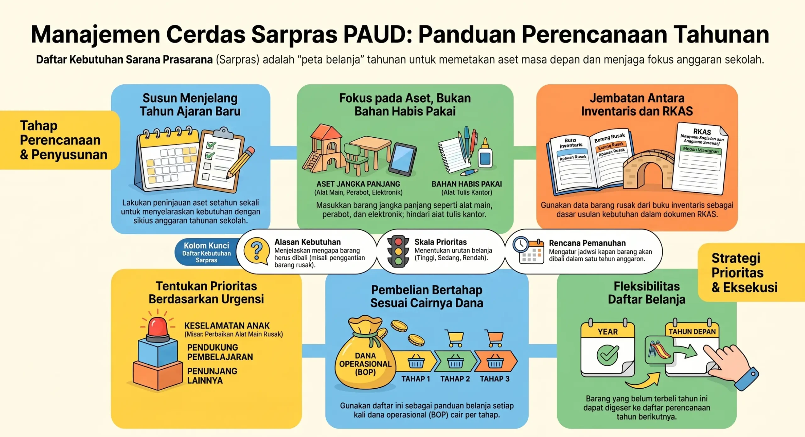 Panduan menyusun laporan kondisi sarana prasarana PAUD secara berkala, menjelaskan perbedaannya dengan inventaris Panduan menyusun laporan kondisi sarana prasarana PAUD secara berkala, menjelaskan perbedaannya dengan inventaris
