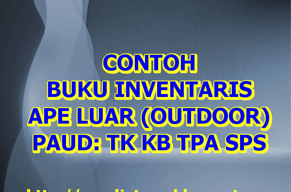 download buku inventaris ape luar contoh buku inventaris ape luar