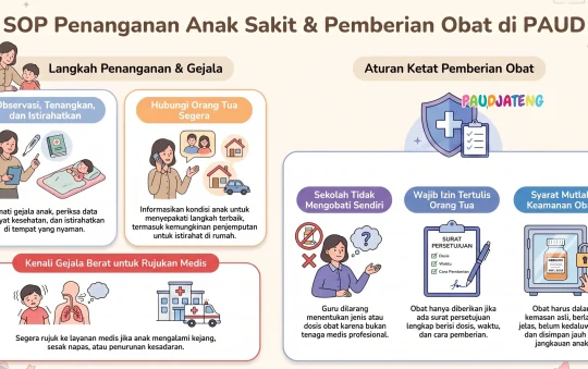SOP Penanganan Anak Sakit & Pemberian Obat PAUD