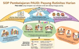 File SOP Pembelajaran PAUD: Payung Rutinitas Harian