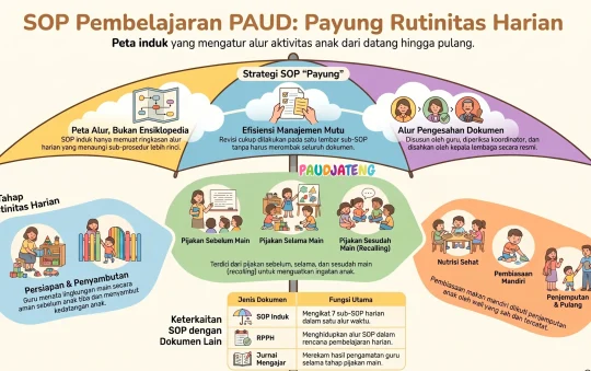 File SOP Pembelajaran PAUD: Payung Rutinitas Harian