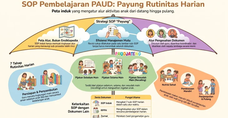 File SOP Pembelajaran PAUD: Payung Rutinitas Harian