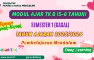 RPP TK B (5-6 Tahun) 2025/2026 Semester 1 Deep Learning