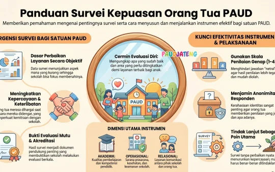Instrumen Survei Kepuasan Orang Tua ke Sekolah PAUD/TK