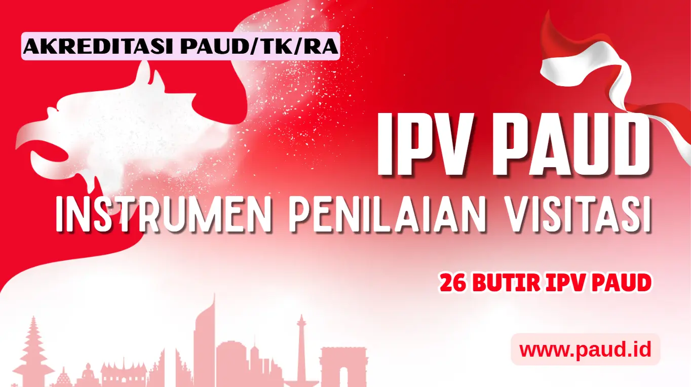 26 Butir IPV PAUD + Indikator Instrumen Penilaian Visitasi