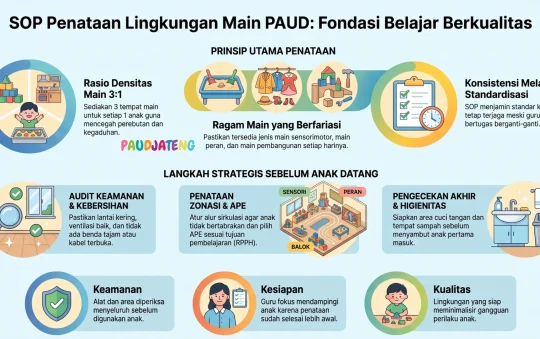 SOP Penataan Lingkungan Main (Mencakup Penataan Alat Main/APE)