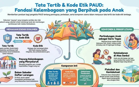 Contoh Tata Tertib & Kode Etik Lembaga PAUD/TK