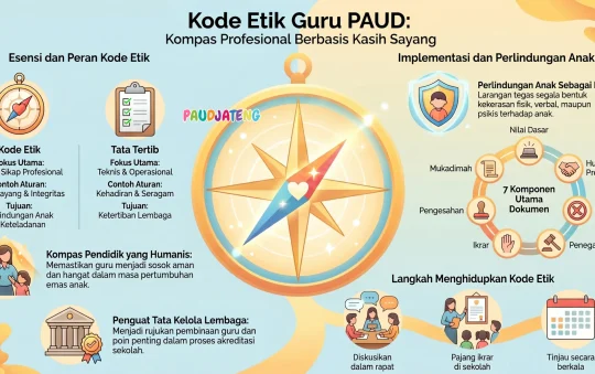 Contoh Kode Etik Guru PAUD/TK: Standar Perilaku Profesional