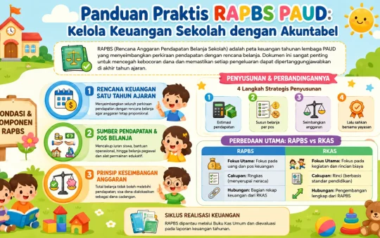 RAPBS PAUD Rencana Anggaran Pendapatan Belanja Sekolah