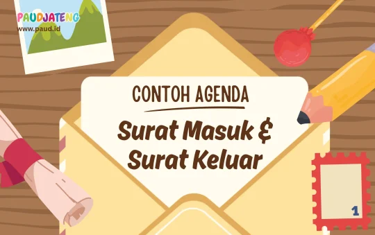 Download Agenda Surat Masuk dan Keluar PAUD/TK