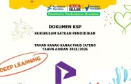KSP KOSP PAUD 2025/2026 TK Pembelajaran Mendalam