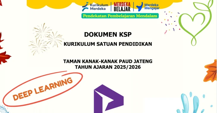 KSP KOSP PAUD 2026/2027 TK Pembelajaran Mendalam