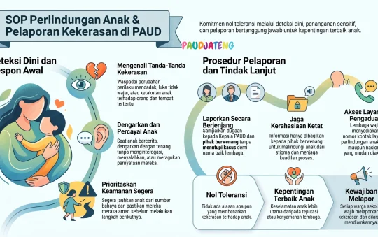 SOP PAUD Perlindungan Anak & Pelaporan Kekerasan