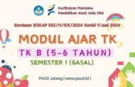 Modul Ajar TK B Semester 1 & P5 2024/2025 Kurikulum Merdeka