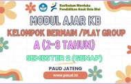Modul Ajar PAUD 2-3 Tahun Smt 2 & P5 2024/2025 Kurikulum Merdeka