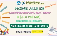 Modul Ajar RPP KB 3-4 Tahun Smt 2 Tahun 2025/2026 Deep Learning