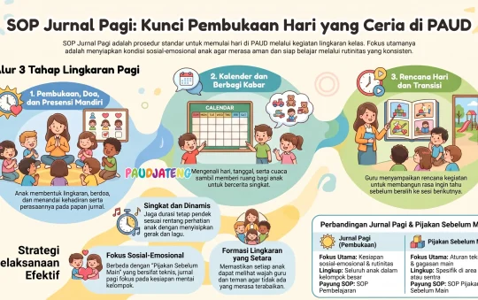 SOP Bermain Motorik Kasar PAUD: Anak Perlu Berlari Sebelum Duduk Tenang