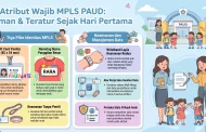 Kelengkapan MPLS: ID Card, Nametag, Mahkota, Wristband