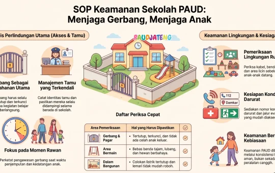 SOP Keamanan Sekolah (Akses/ Gerbang/ Lingkungan Umum)