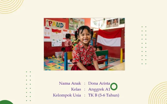 Portofolio Anak PAUD/TK Word Bisa Edit + Contoh Pengisian