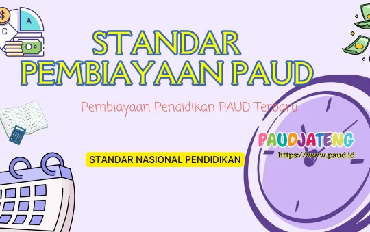 Standar Pembiayaan PAUD Permendikbudristek No. 18 Tahun 2023